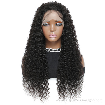 WKSwigs Swiss HD Lace Frontal Wig Mink Brazilian Virgin Cuticle Aligned Hair Vendor Glueless 13x4 Transparent hd Lace Front Wigs